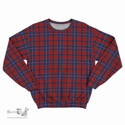 ScotsTee Shop Scottish Wishart Dress Clan Plaid Tartan Sweatshirt