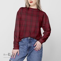 ScotsTee Shop Scottish Stirling of Keir Clan Plaid Tartan Sweatshirt