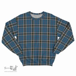 ScotsTee Shop Scottish Thomson Dress Blue Clan Plaid Tartan Sweatshirt