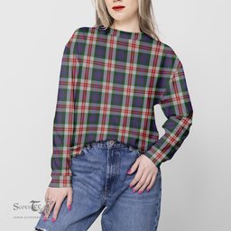 ScotsTee Shop Scottish Fraser Red Dress Clan Plaid Tartan Sweatshirt
