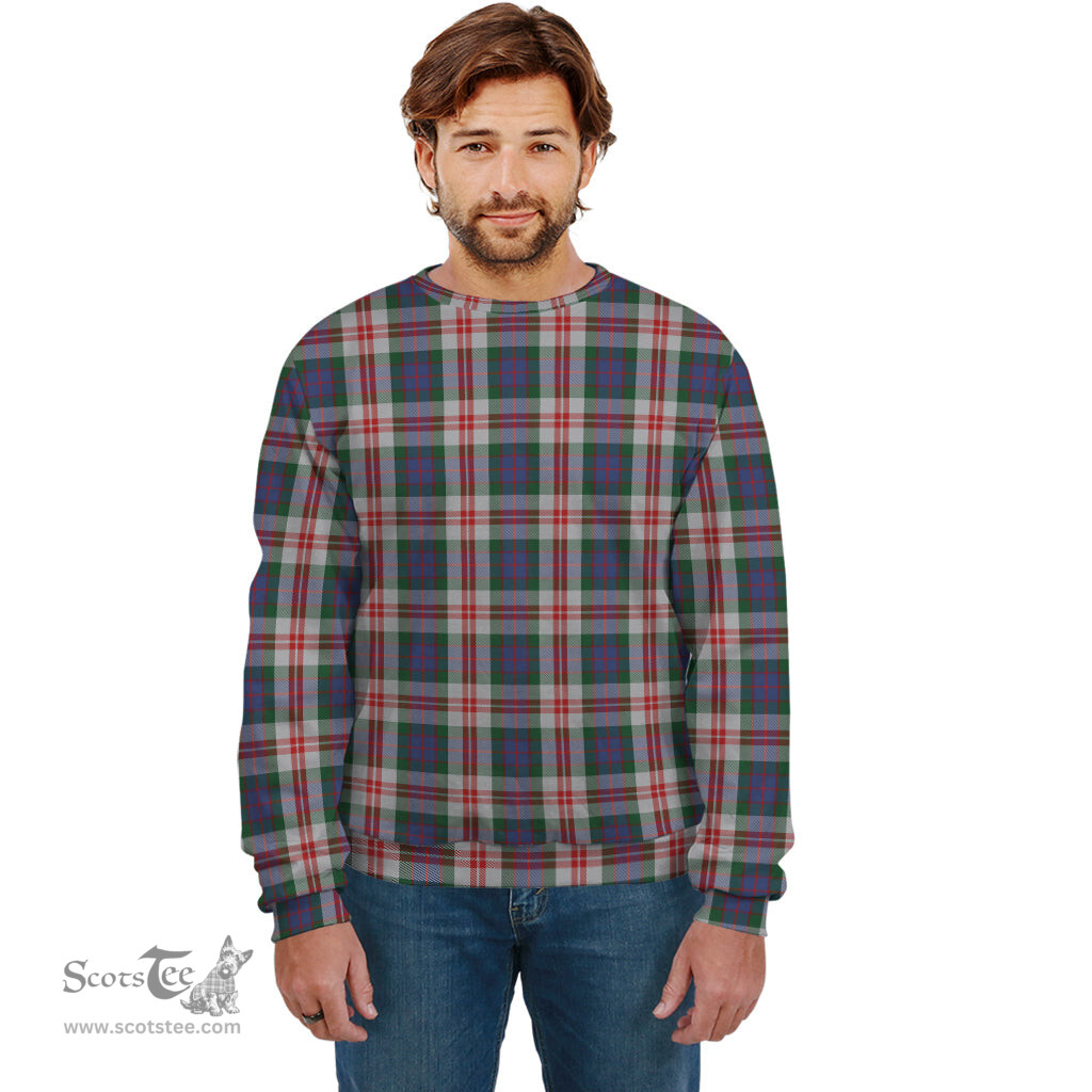 ScotsTee Shop Scottish Fraser Red Dress Clan Plaid Tartan Sweatshirt