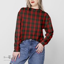 ScotsTee Shop Scottish Rosser of Wales Clan Plaid Tartan Sweatshirt