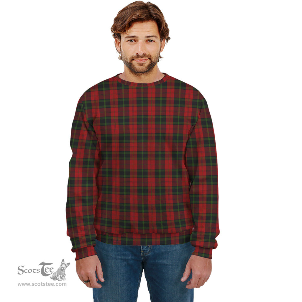 ScotsTee Shop Scottish Rosser of Wales Clan Plaid Tartan Sweatshirt