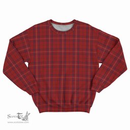 ScotsTee Shop Scottish Rose of Kilravock Clan Plaid Tartan Sweatshirt