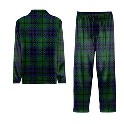 ScotsTee Shop Scottish Austin Tartan Pajama Satin Velvet Flannel Pajama Set