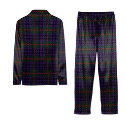 ScotsTee Shop Scottish Austin Wilsons No 137 Tartan Pajama Satin Velvet Flannel Pajama Set