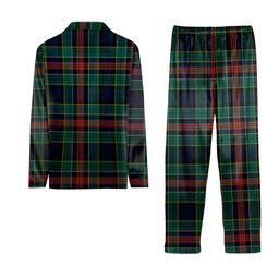 ScotsTee Shop Scottish Allison Modern Tartan Pajama Satin Velvet Flannel Pajama Set