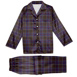 ScotsTee Shop Scottish Anderson W L Anderson, Stirling Tartan Pajama Satin Velvet Flannel Pajama Set