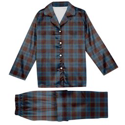 ScotsTee Shop Scottish Anderson Paton Tartan Pajama Satin Velvet Flannel Pajama Set