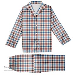 ScotsTee Shop Scottish Boswell Dress Ancient Tartan Pajama Satin Velvet Flannel Pajama Set