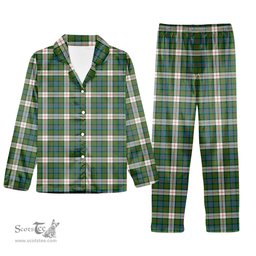 ScotsTee Shop Scottish Blair Dress Ancient Tartan Pajama Satin Velvet Flannel Pajama Set