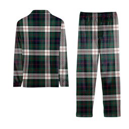 ScotsTee Shop Scottish Blair Dress Modern Tartan Pajama Satin Velvet Flannel Pajama Set