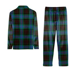 ScotsTee Shop Scottish Brodie Hunting Ancient Tartan Pajama Satin Velvet Flannel Pajama Set