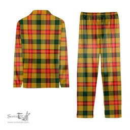ScotsTee Shop Scottish Baxter SC Tartan Pajama Satin Velvet Flannel Pajama Set