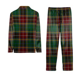 ScotsTee Shop Scottish Baxter Tartan Pajama Satin Velvet Flannel Pajama Set