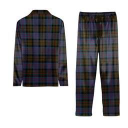 ScotsTee Shop Scottish Bowie Tartan Pajama Satin Velvet Flannel Pajama Set