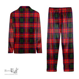 ScotsTee Shop Scottish Belshes Tartan Pajama Satin Velvet Flannel Pajama Set