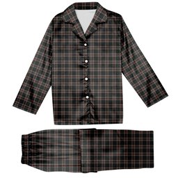 ScotsTee Shop Scottish Christie (London) Hunting Tartan Pajama Satin Velvet Flannel Pajama Set