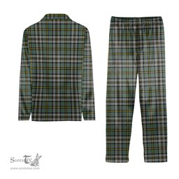 ScotsTee Shop Scottish Cape Breton Island Canada Tartan Pajama Satin Velvet Flannel Pajama Set