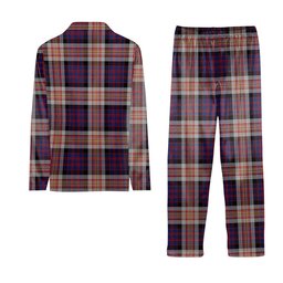 ScotsTee Shop Scottish Carnegie 2 Tartan Pajama Satin Velvet Flannel Pajama Set