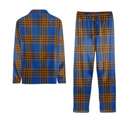 ScotsTee Shop Scottish Carlisle Ancient Tartan Pajama Satin Velvet Flannel Pajama Set