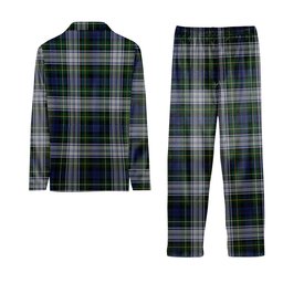ScotsTee Shop Scottish Campbell of Lochnell Dress Tartan Pajama Satin Velvet Flannel Pajama Set