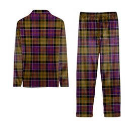 ScotsTee Shop Scottish Culloden Tartan Pajama Satin Velvet Flannel Pajama Set