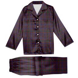 ScotsTee Shop Scottish Cumming Tartan Pajama Satin Velvet Flannel Pajama Set