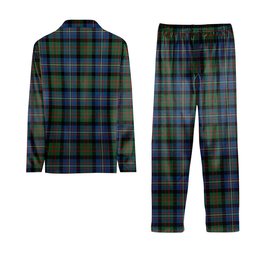 ScotsTee Shop Scottish Cameron of Erracht Ancient Tartan Pajama Satin Velvet Flannel Pajama Set