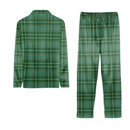 ScotsTee Shop Scottish Currie Ancient Tartan Pajama Satin Velvet Flannel Pajama Set