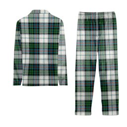 ScotsTee Shop Scottish Campbell of Cawdor Dress Ancient Tartan Pajama Satin Velvet Flannel Pajama Set