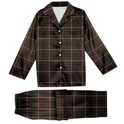 ScotsTee Shop Scottish Clifford Tartan Pajama Satin Velvet Flannel Pajama Set