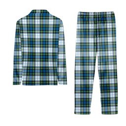 ScotsTee Shop Scottish Campbell Dress Ancient 02 Tartan Pajama Satin Velvet Flannel Pajama Set