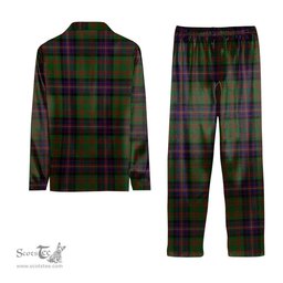 ScotsTee Shop Scottish Cochrane Tartan Pajama Satin Velvet Flannel Pajama Set