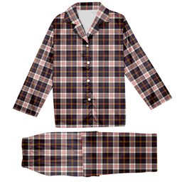 ScotsTee Shop Scottish Cameron of Erracht Dress Modern Tartan Pajama Satin Velvet Flannel Pajama Set