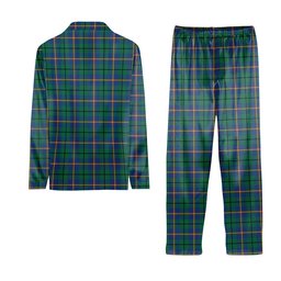 ScotsTee Shop Scottish Carmichael Ancient Tartan Pajama Satin Velvet Flannel Pajama Set