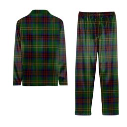 ScotsTee Shop Scottish Connolly Hunting Tartan Pajama Satin Velvet Flannel Pajama Set