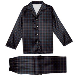 ScotsTee Shop Scottish Christie (2016) Tartan Pajama Satin Velvet Flannel Pajama Set
