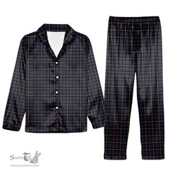 ScotsTee Shop Scottish Christie (2016) Tartan Pajama Satin Velvet Flannel Pajama Set