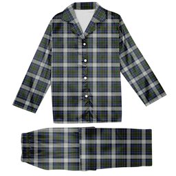 ScotsTee Shop Scottish Cockburn of Ormiston Dress Tartan Pajama Satin Velvet Flannel Pajama Set