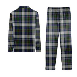 ScotsTee Shop Scottish Cockburn of Ormiston Dress Tartan Pajama Satin Velvet Flannel Pajama Set