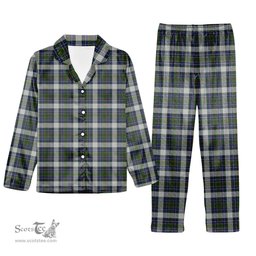 ScotsTee Shop Scottish Cockburn of Ormiston Dress Tartan Pajama Satin Velvet Flannel Pajama Set