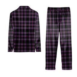 ScotsTee Shop Scottish Chapman Tartan Pajama Satin Velvet Flannel Pajama Set