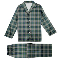 ScotsTee Shop Scottish Fraser Arisaid Tartan Pajama Satin Velvet Flannel Pajama Set