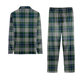 ScotsTee Shop Scottish Fraser Arisaid Tartan Pajama Satin Velvet Flannel Pajama Set