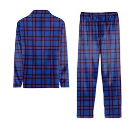ScotsTee Shop Scottish Elliot Modern Tartan Pajama Satin Velvet Flannel Pajama Set