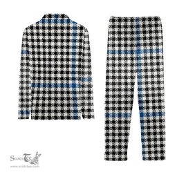 ScotsTee Shop Scottish Gladstanes Ancient Tartan Pajama Satin Velvet Flannel Pajama Set
