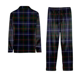 ScotsTee Shop Scottish Dalmeny 1 Tartan Pajama Satin Velvet Flannel Pajama Set