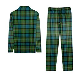 ScotsTee Shop Scottish Ferguson Ancient Clan Tartan Pajama Satin Velvet Flannel Pajama Set