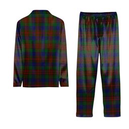 ScotsTee Shop Scottish Dorward Tartan Pajama Satin Velvet Flannel Pajama Set